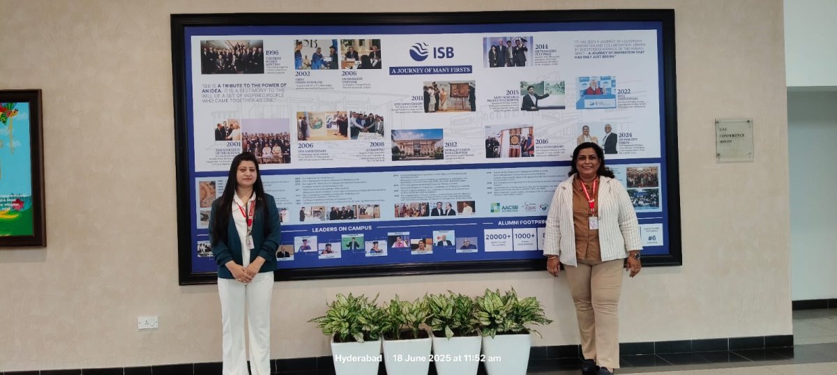 Academic Exposure Visit to Indian School of Business (ISB), Hyderabad