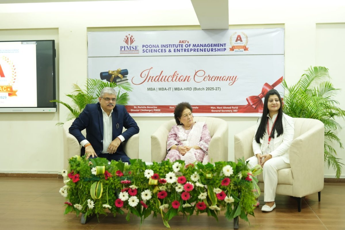 Inspiring Address by Dr. Parag Kalkar at PIMSE Orientation Week 2025