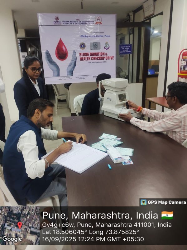 Health Checkup & Blood Donation Drive at PIMSE! - Image 2