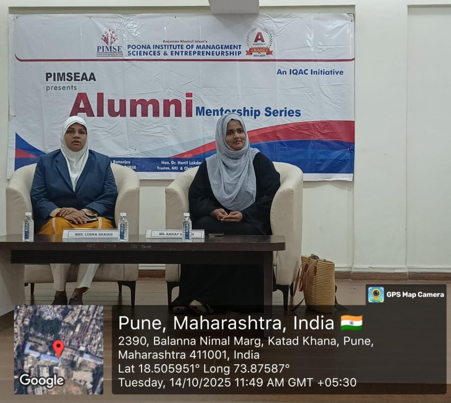 Alumni Mentorship Series | Session on “Beyond Academics: The Human Skills That Define Corporate Readiness" - Image 3