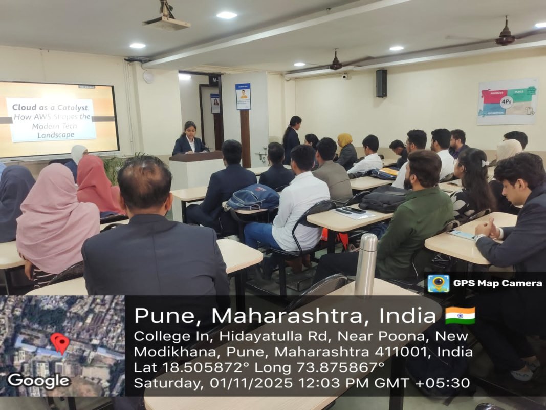 PIMSE Explores the Power of Cloud: Guest Lecture on “Cloud as a Catalyst – How AWS Shapes the Modern Tech Landscape - Image 3