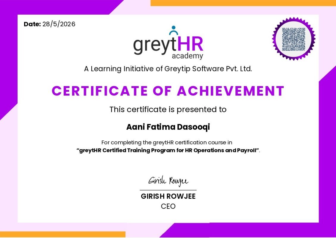 Virtual Certification Program on HR Operations & Payroll - Image 5