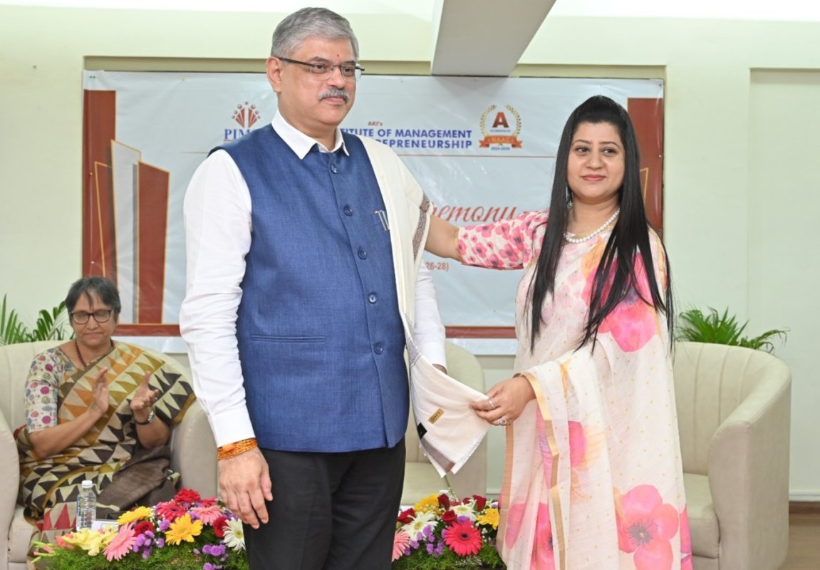 Chief Guest, Valedictory Session of Induction 2026- Dr. Parag Kalkar, Pro Vice Chancellor, Savitribai Phule Pune University (SPPU).