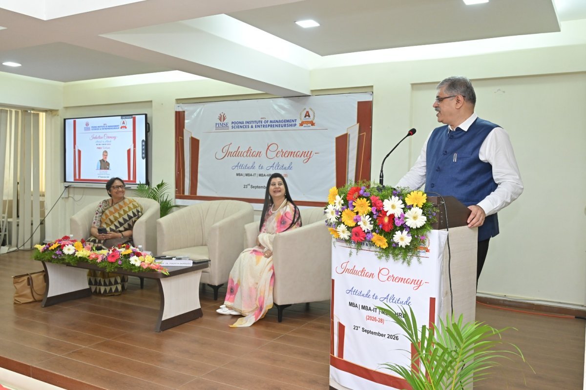 Chief Guest, Valedictory Session of Induction 2026- Dr. Parag Kalkar, Pro Vice Chancellor, Savitribai Phule Pune University (SPPU). - Image 6