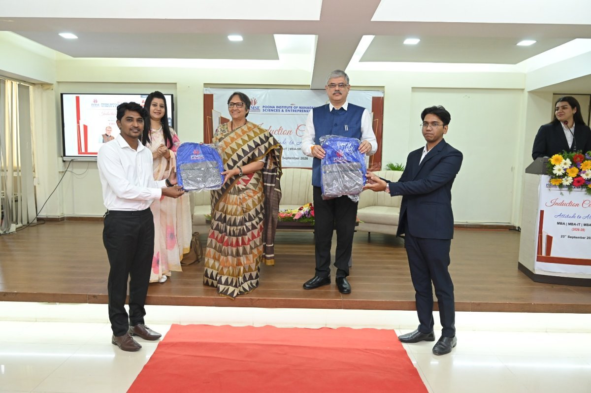Chief Guest, Valedictory Session of Induction 2026- Dr. Parag Kalkar, Pro Vice Chancellor, Savitribai Phule Pune University (SPPU). - Image 8