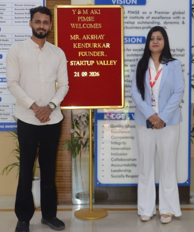 Guest Session on “Beyond the MBA” was organised during Orientation Week