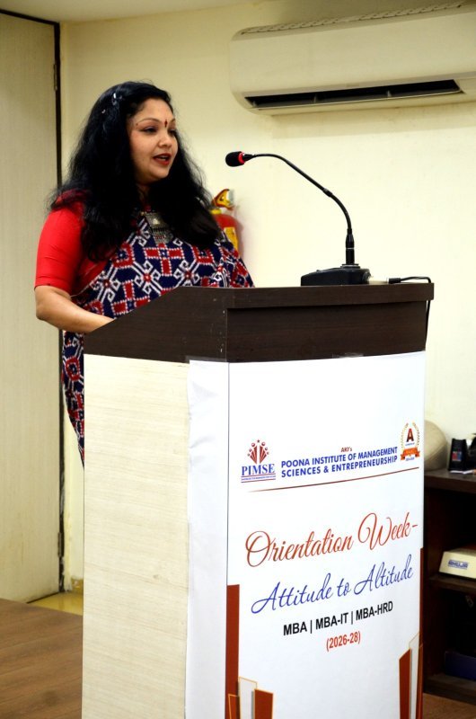 (PIMSE) welcomed Ms. Kalyani Sardesai, Journalist, Author and Corporate Trainer, for an inspiring session - Image 4