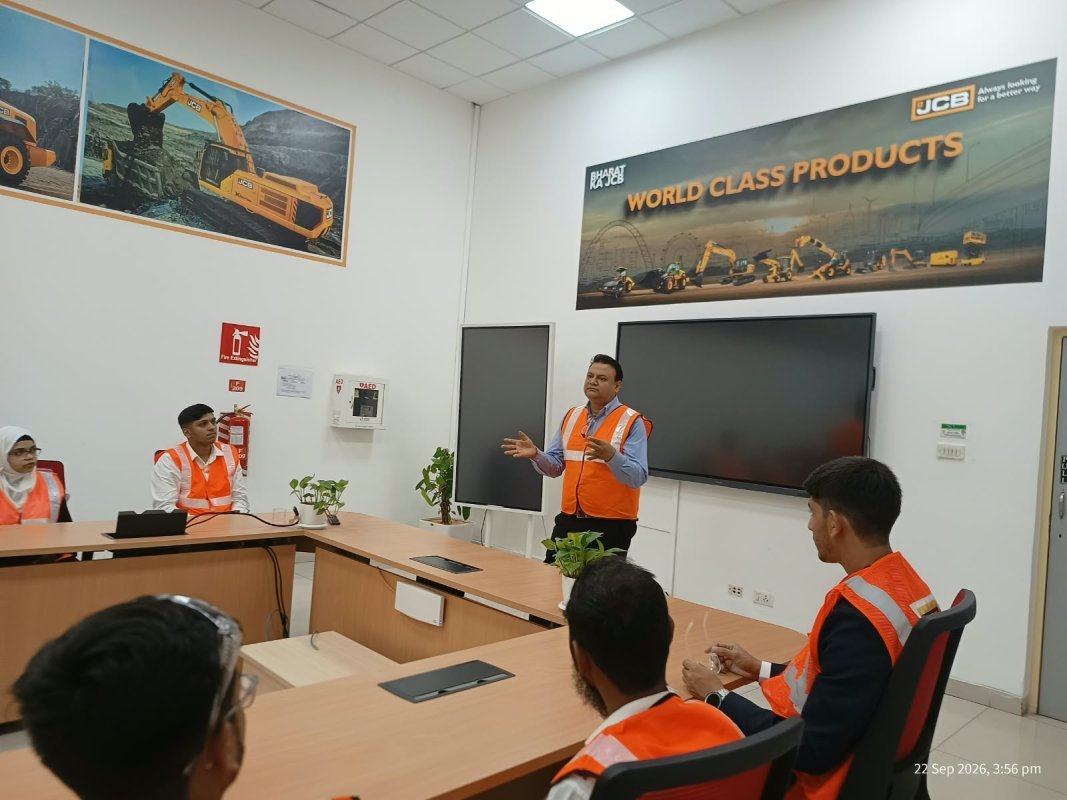Industrial Visit to JCB’s Talegaon facility - Image 2