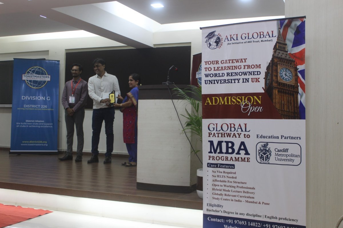 Beyond the Classroom: PIMSE Hosts Toastmasters International Speech Contests!