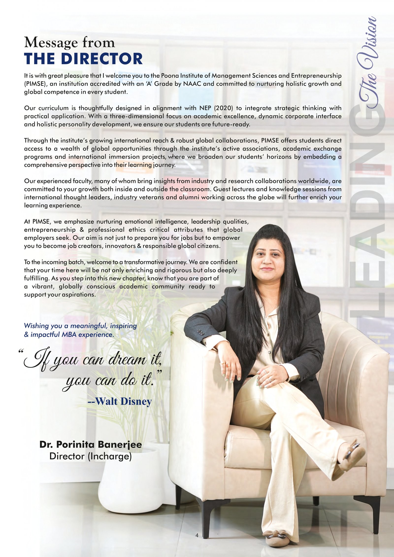 Director's Message
